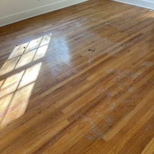 Barndominium Oak Hardwood Before 6